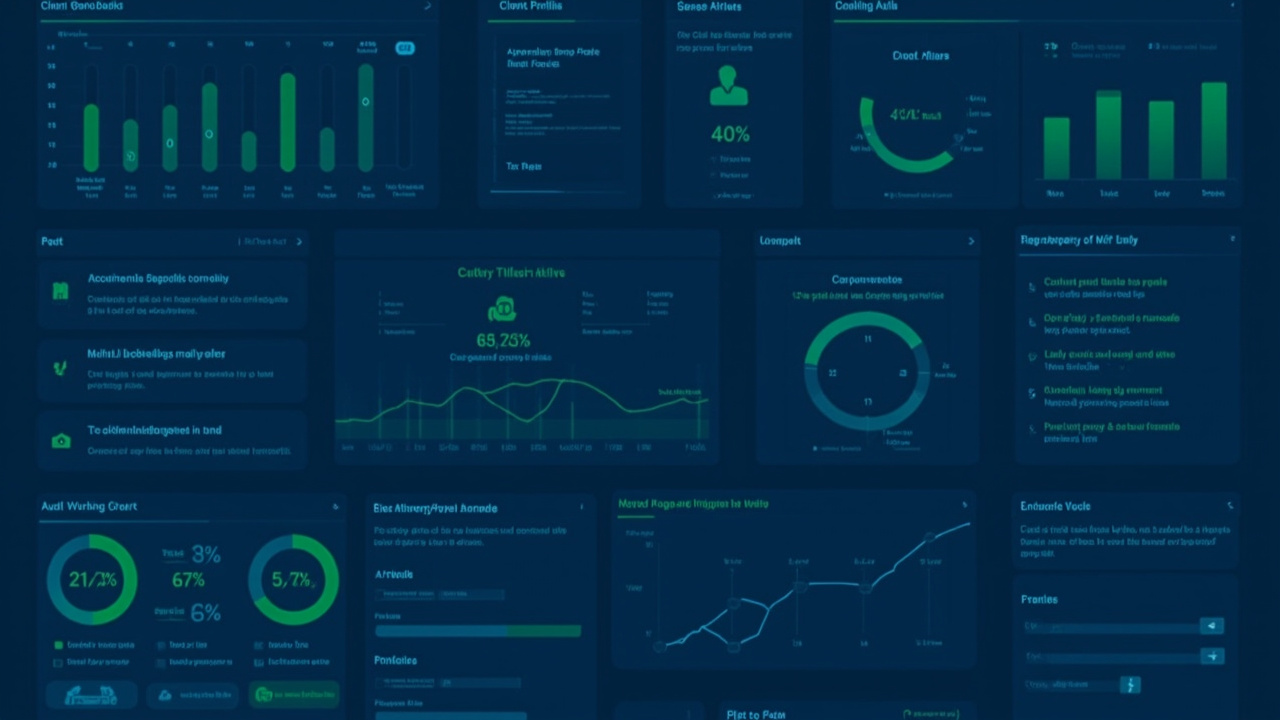 Firm operations KPI dashboard