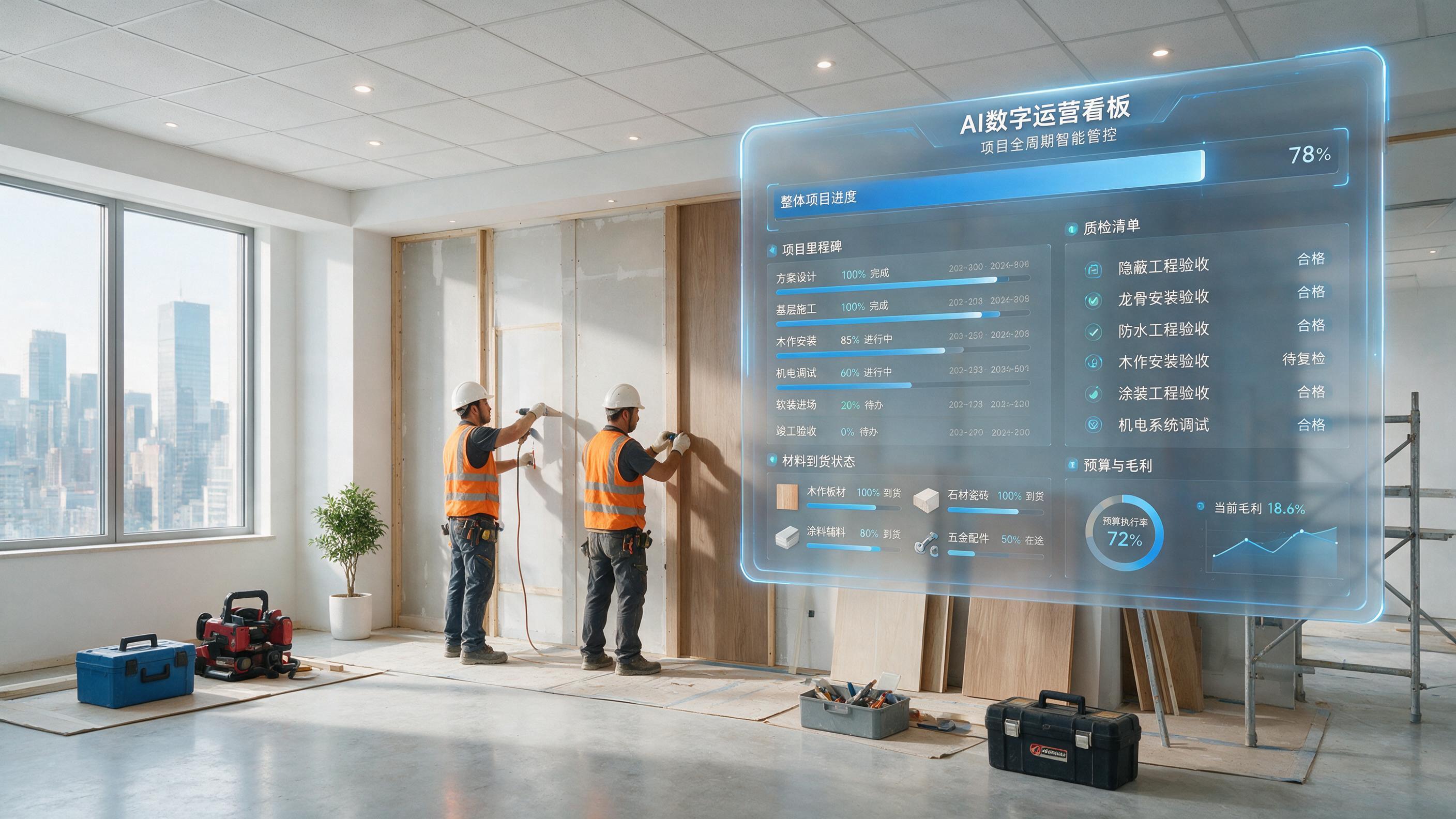 Construction & Engineering Solution: Interior Fit-out